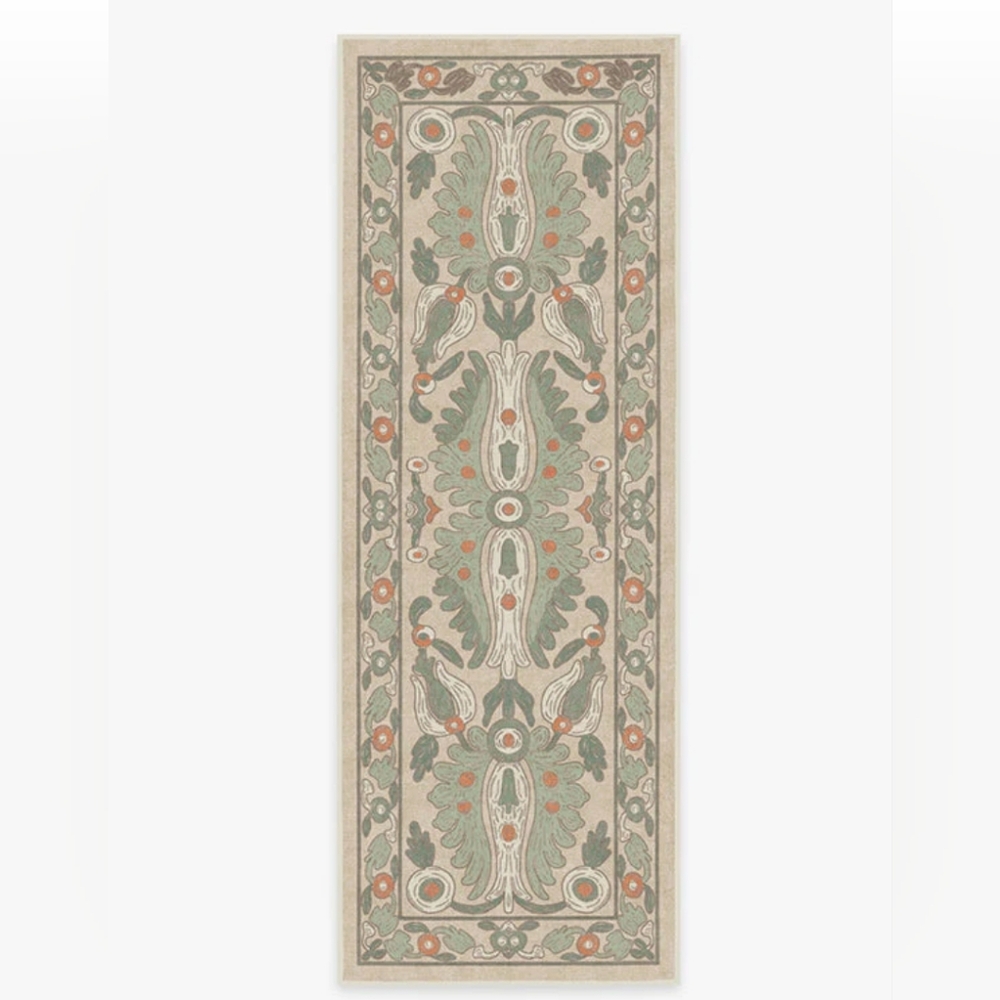 Anna Sui Lady Shalott Cream Ruggable 2.5' x 7' - Picture 2 of 3